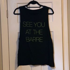 See you at the barre tank